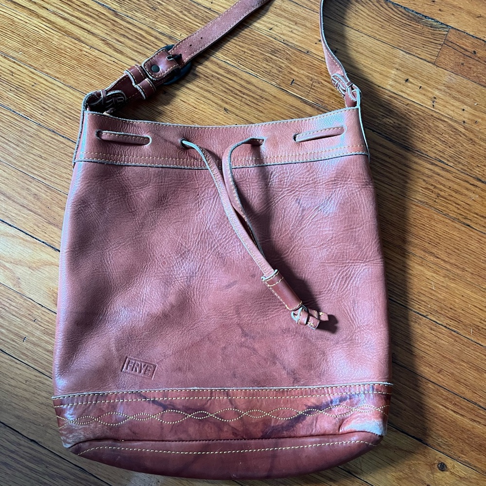 Frye Tan leather Shoulder Bag